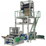 double layer co-extrusion film blowing machine